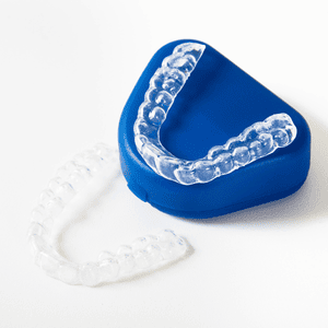 Mouth guard for teeth grinding