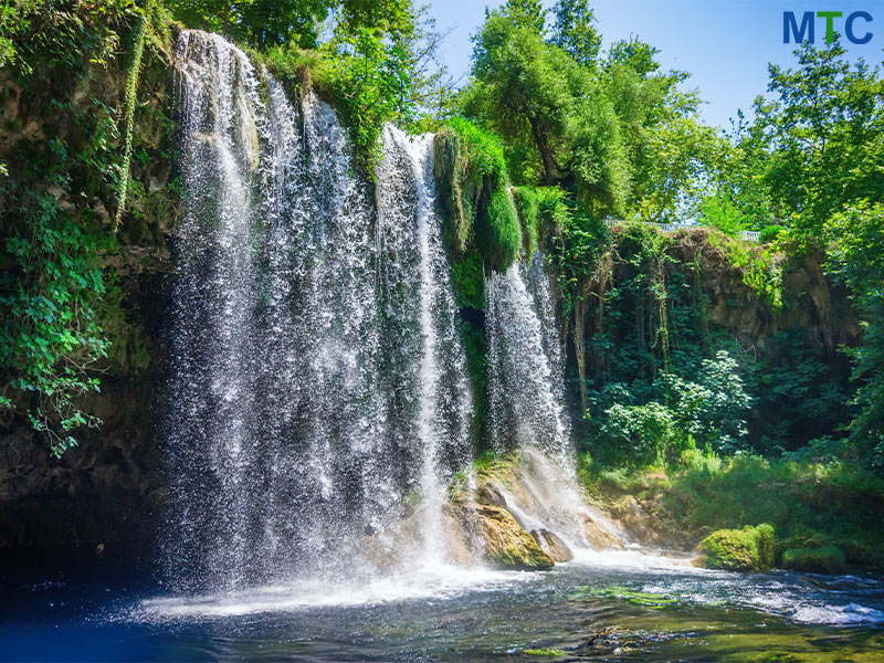 Duden Waterfalls in Antalya, Turkey