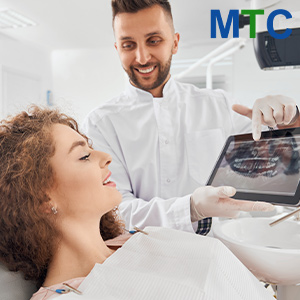 Dentist consultation for smile makeover