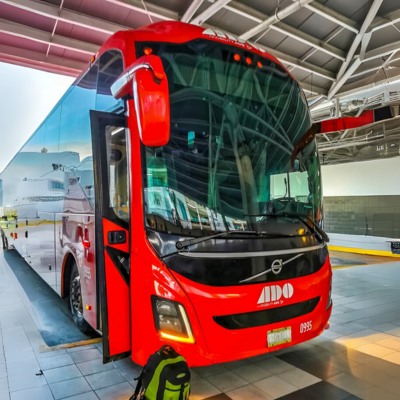 ADO buses in Mexico