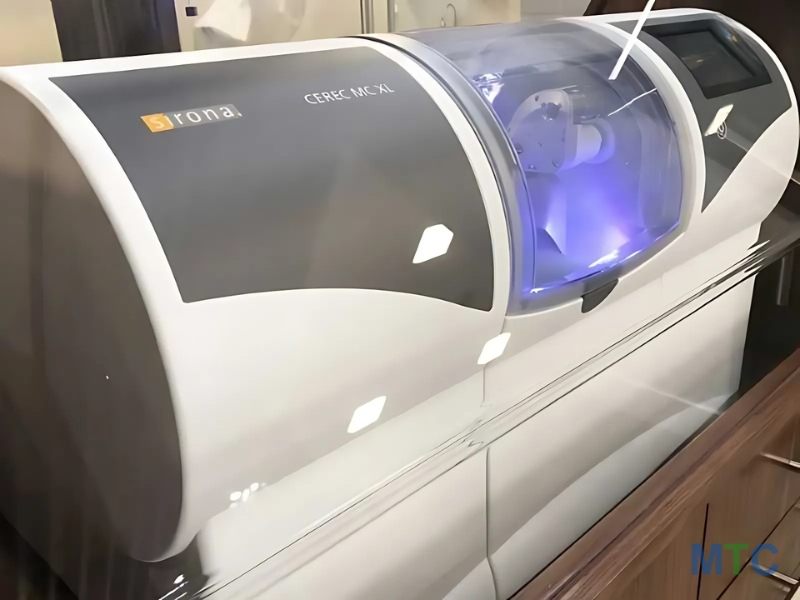 CEREC machine for same day restorations