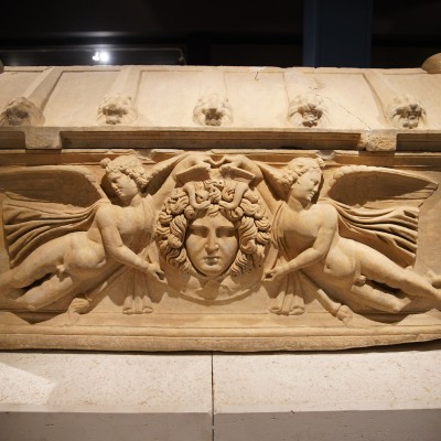 Sarcophagus in Antalya Archeological Museum