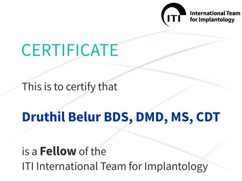 International Team for Implantology Certification