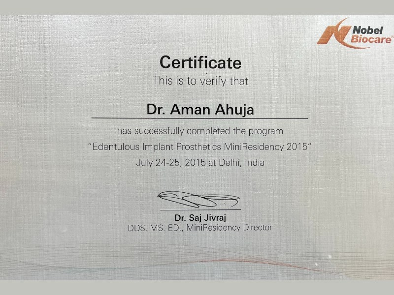 Implantology Certification