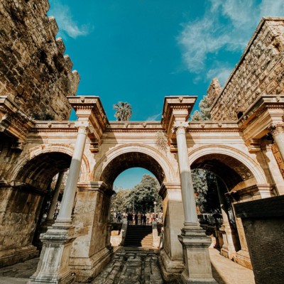 hadrian's gate, antalya