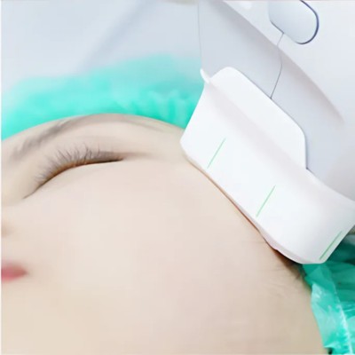 Laser Liposuction being performed