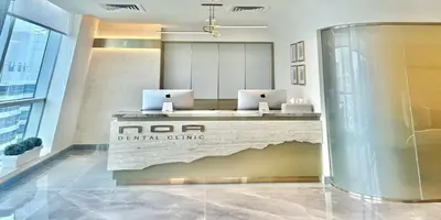 NOA Dental Clinic JLT Dubai, UAE Reception Image