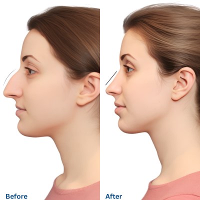 Nostril reshaping 