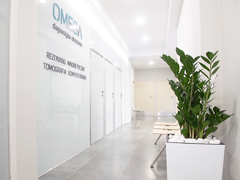 Clinic lobby of KCM Clinic, Poland