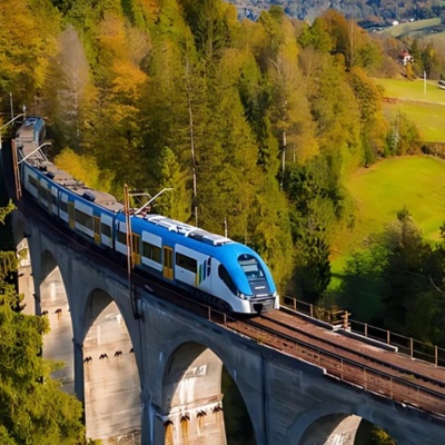 Train in Poland