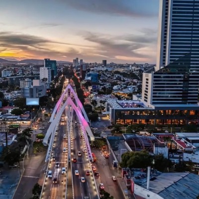 Ariel view of Guadalajara