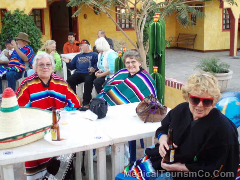 Snowbirds in Los Algodones - Mexico