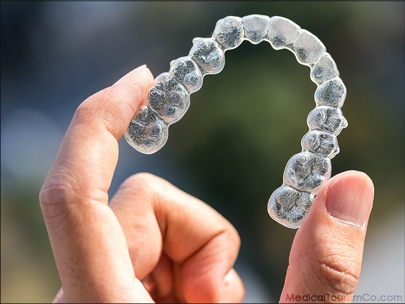 Invisalign mouth guard in Barranquilla, Colombia