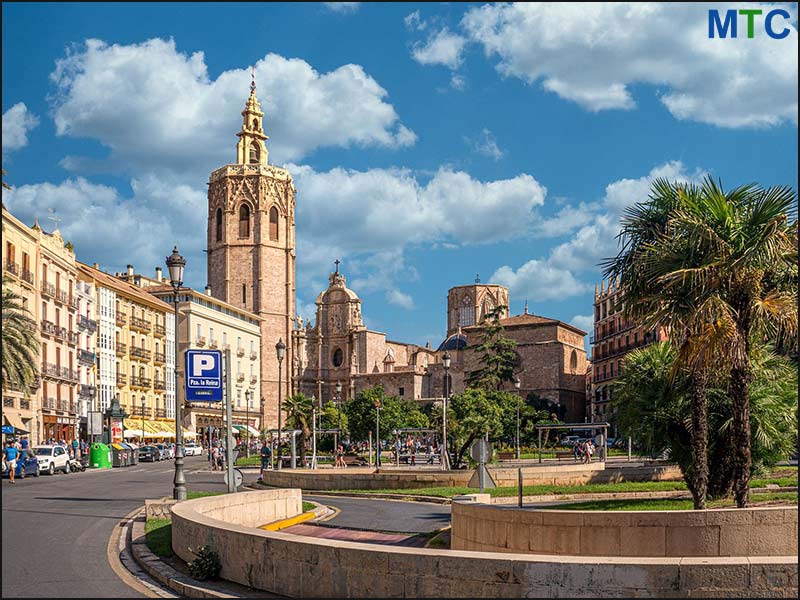 City Square Fountain, Valencia, Spain