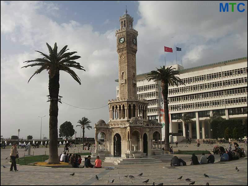 Saat Kulesi Clock Tower in Izmir, Turkey