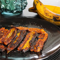 Fried Plantain in Ecuador