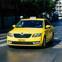 Taxi in Crete